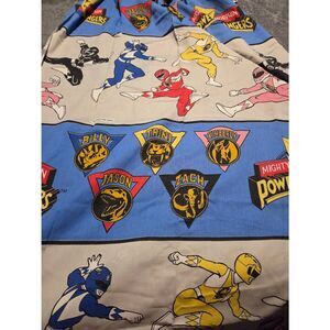 Saban Vintage Power Ranger Sheets and Valance Set